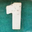 Afbeelding van het getal één (1)