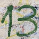 Afbeelding van het getal dertien (13)