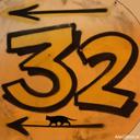 Afbeelding van het getal tweeendertig (32)