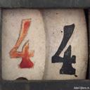 Afbeelding van het getal vierenveertig (44)