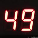 Afbeelding van het getal negenenveertig (49)