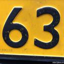 Afbeelding van het getal drieenzestig (63)