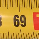Afbeelding van het getal negenenzestig (69)