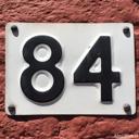 Afbeelding van het getal vierentachtig (84)
