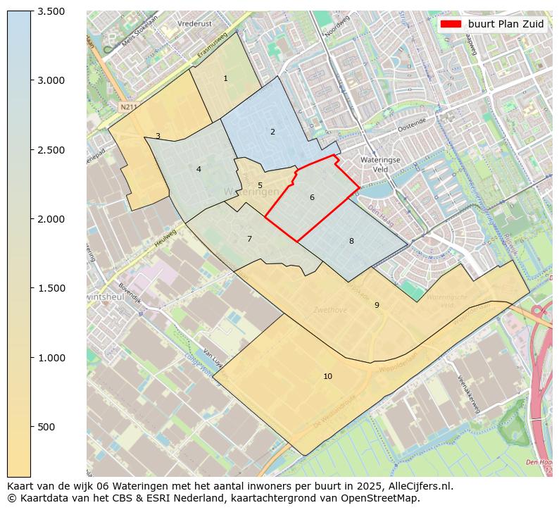 Afbeelding van de buurt Plan Zuid op de kaart.